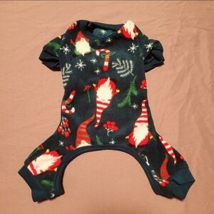 Frisco | Christmas Gnomes Dark Green Dog Pajamas Extra Small